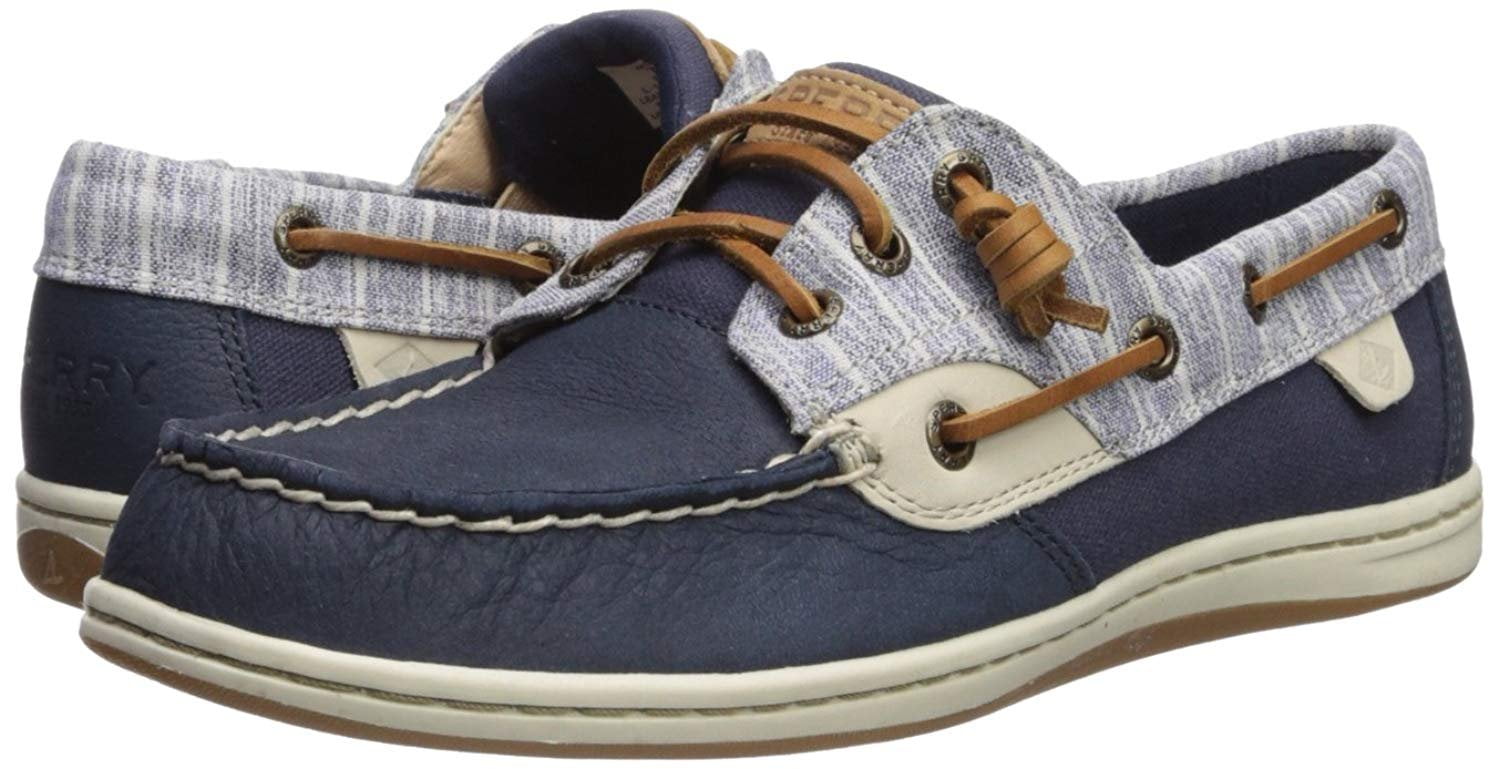 Sperry Coil Ivy Boat Shoe Canvas Oat