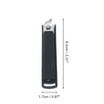thumbnail image 4 of Unique Bargains 2pcs Nail Clipper With Key Ring Set 3.31"x 0.67" Navy Blue, 4 of 6