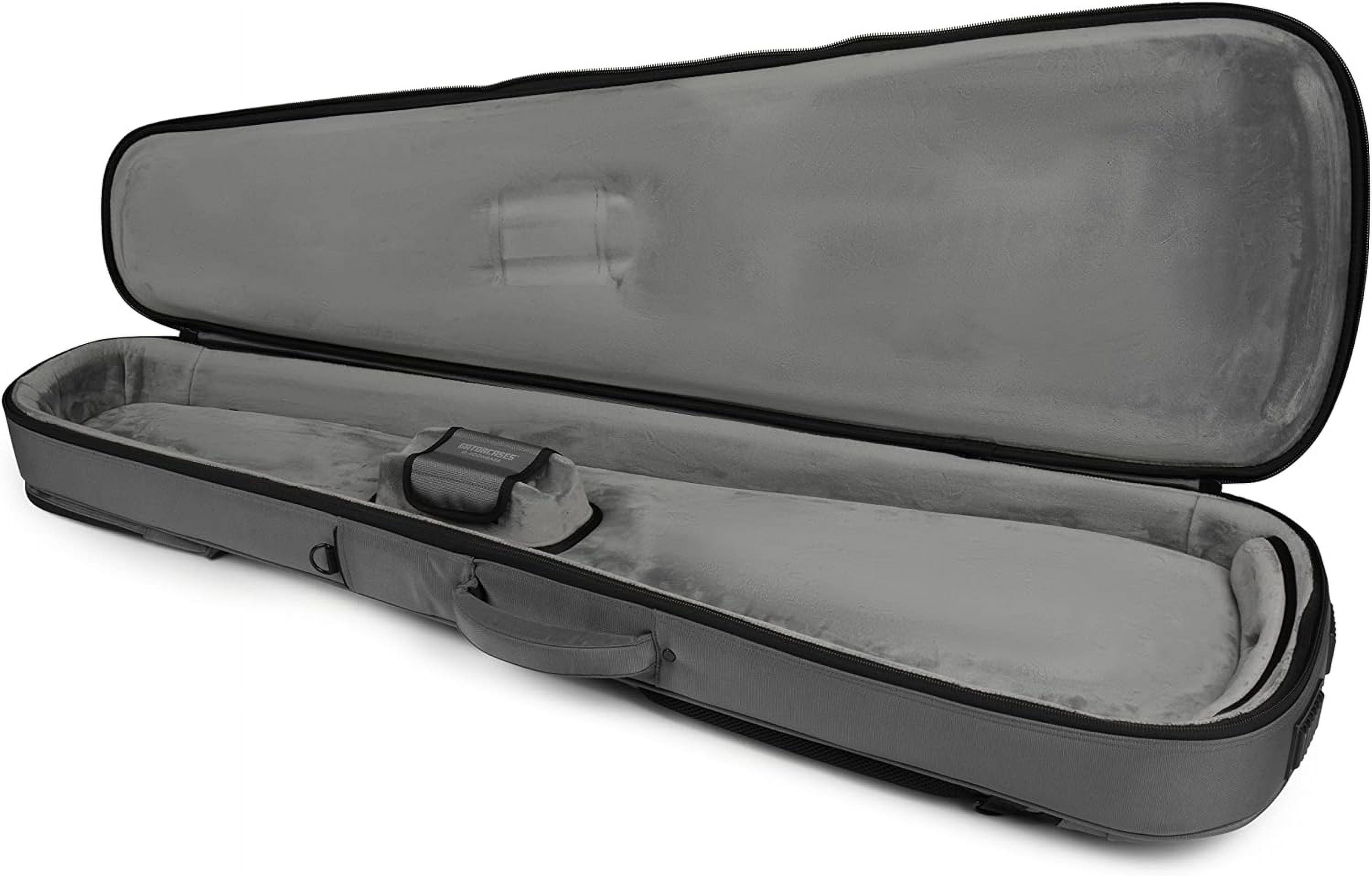 Gator ICON Series Gig Bag for Electric Bass Guitars Gray