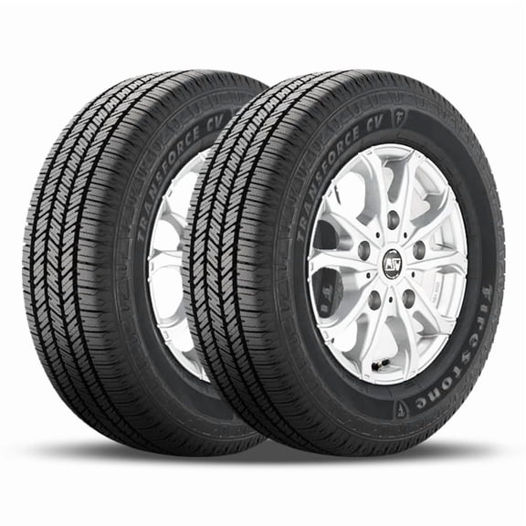 2 Firestone Transforce CV 215/55R16 97H Extra Load Commercial Van Truck Tires FS008699 / 215/55/16 / 2155516