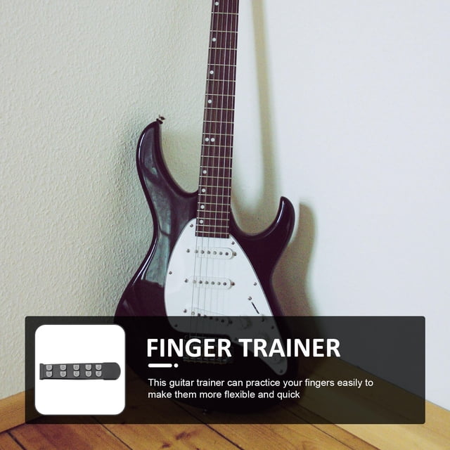 unbranded Herramienta Portátil Para Entrenamiento De Dedos Guitarra En ABS Para Fuerza Y Precisión