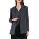 thumbnail image 1 of CHAQUETA DE TRAJE A RAYAS DE OFICINA VINTAGE DE DOBLE BOTÓN PARA MUJERES CHIC XL 2, 1 of 5