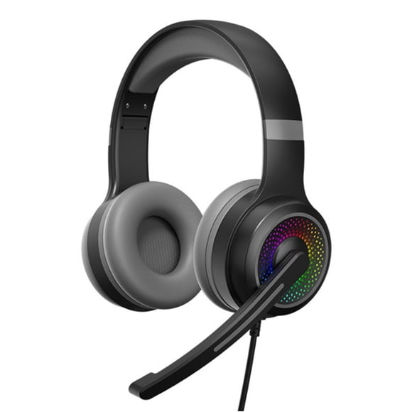 TopLLC Gaming Headset With Microphone Most Laptop Over-Ear Headphones Noise Canceling Mic 7 Stereo Surround Sound Ergonomic Design Noise Cancelling Headphone