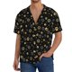 thumbnail image 1 of Fotbe Gold Dog Paw Camisa Estampada de Manga Corta para Hombre, Casual de Verano, Estilo Playero, Sin Arrugas-X-Large, 1 of 5