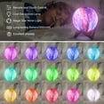thumbnail image 6 of DAYBETTER 4.8Inch Galaxy Moonlight Night Light for Adults Kids, 16Colors/3D Printing Moon Lamp Night Lamp for Kids Bedroom Decor, 6 of 7