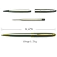 thumbnail image 7 of Retractable Ballpoint Pens with Smooth Writing Rollerball – Elegant Signature Pens with Durable Housing – Perfect Gift Pens for Men and Women – Ideal for Professional, Office, and Personal Use, 7 of 7