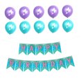 thumbnail image 3 of TEHAUX Girls Birthday Decorations 11Pcs Mermaid Latex Balloons Banner Set Assorted Color Theme Party Decor, 3 of 8