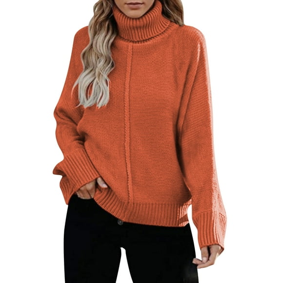 Red Cowl Neck Sweater