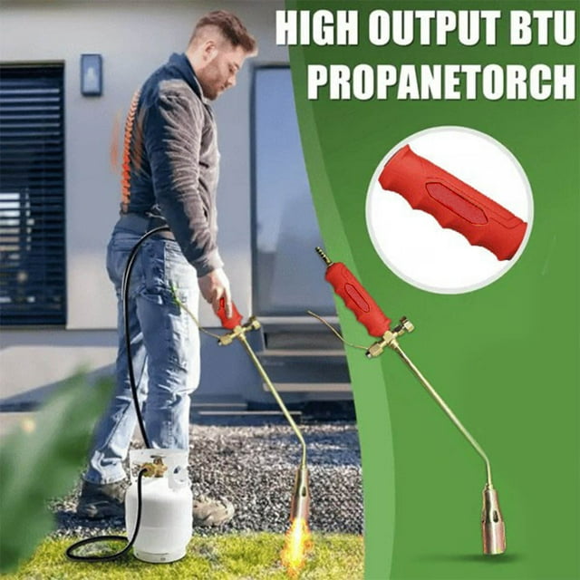 Chalumeau à Gaz Liquéfié, Contrôle de Flamme Réglable, Design Ergonomique pour une Utilisation Sécurisée, Outil Polyvalent pour Activités Culinaires, de Soudage et de Camping, Chauffage Haute Efficacité