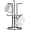Black, variant on HULISEN Mug Tree for Large Mugs, Counter Coffee Mug Holder with 6 Hooks, Metal Standing Coffee Cup Tree
