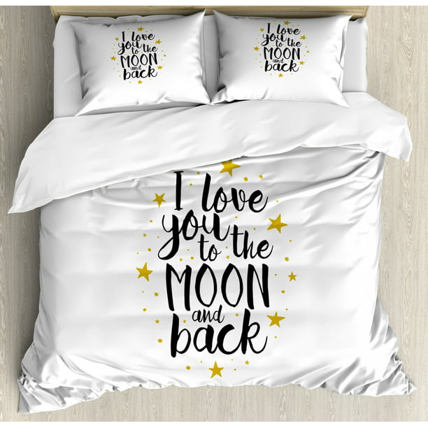 Love Duvet Cover Set Queen Size I, How To Get A White Duvet Cover Again