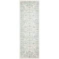 thumbnail image 2 of Jill Zarin Uptown Collection Area Rug - Central Park (2' 2" x 6' 1" Runner Teal/Ivory), 2 of 6
