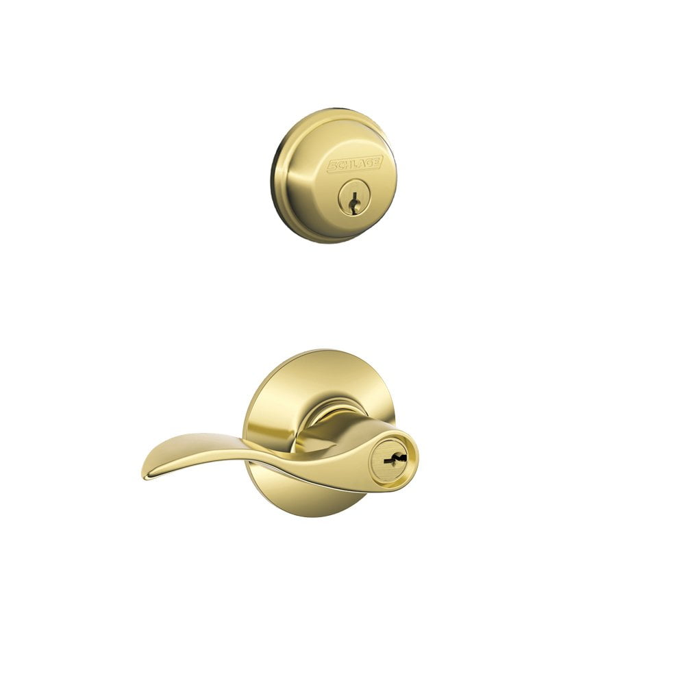 Schlage FB50N V Acc 505 B60 Single Cylinder deadbolt and F51 keyed