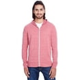 thumbnail image 1 of Clementine Threadfast Apparel Triblend Full-Zip Light Hoodie 302Z, 1 of 3