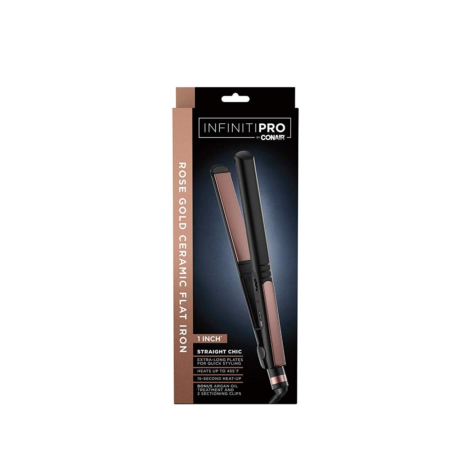 conair rose gold straightener