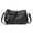 Black, variant on Shoulder Bag for Women Leather Purse Crossbody Bag with Adjustable Strap