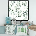 thumbnail image 3 of Designart 'Green Eucalyptus Plant Branches IV' Traditional Framed Art Print, 3 of 4