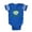 Royal Blue, variant on CafePress - Givemethecoleslaw - Cute Infant Baby Football Bodysuit