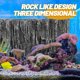 thumbnail image 3 of Reptile Tank Background Tank Rock Board Reptile Tank Decorative Backdrop, 3 of 3