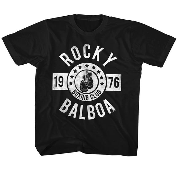 Rocky T-Shirt de Boxe Noir pour Jeunes Garçons MGM Movie