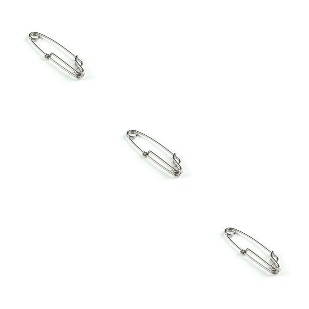 Eigraketly Clips de pesca resistentes de acero inoxidable Unisex palangre seguridad resistente al desgaste único gancho de hebilla pequeña mujeres hombres Type1 NO1 Eigraketly CBP373541