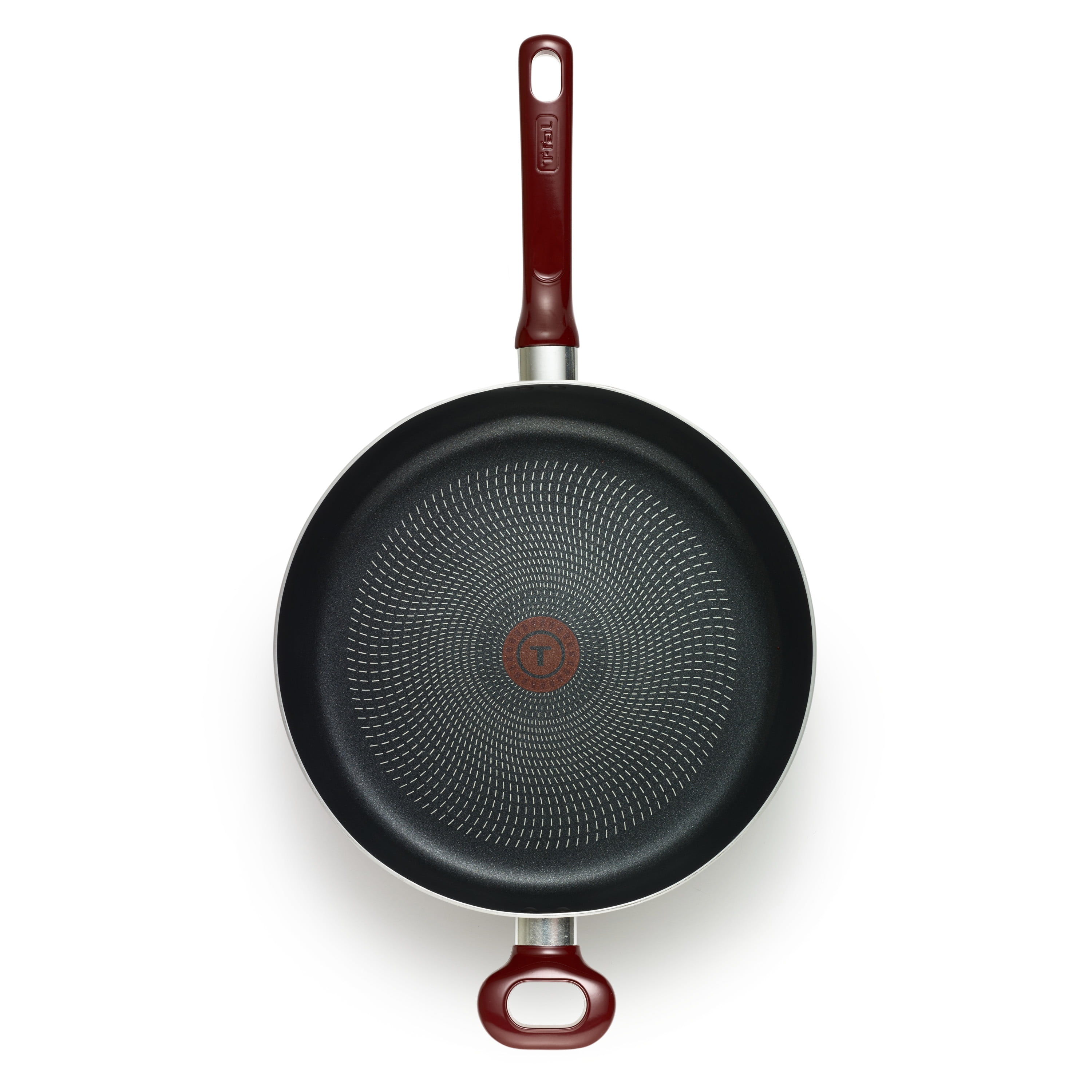 Black Tefal Brut Frying Pan with Thermospot 28 cm 