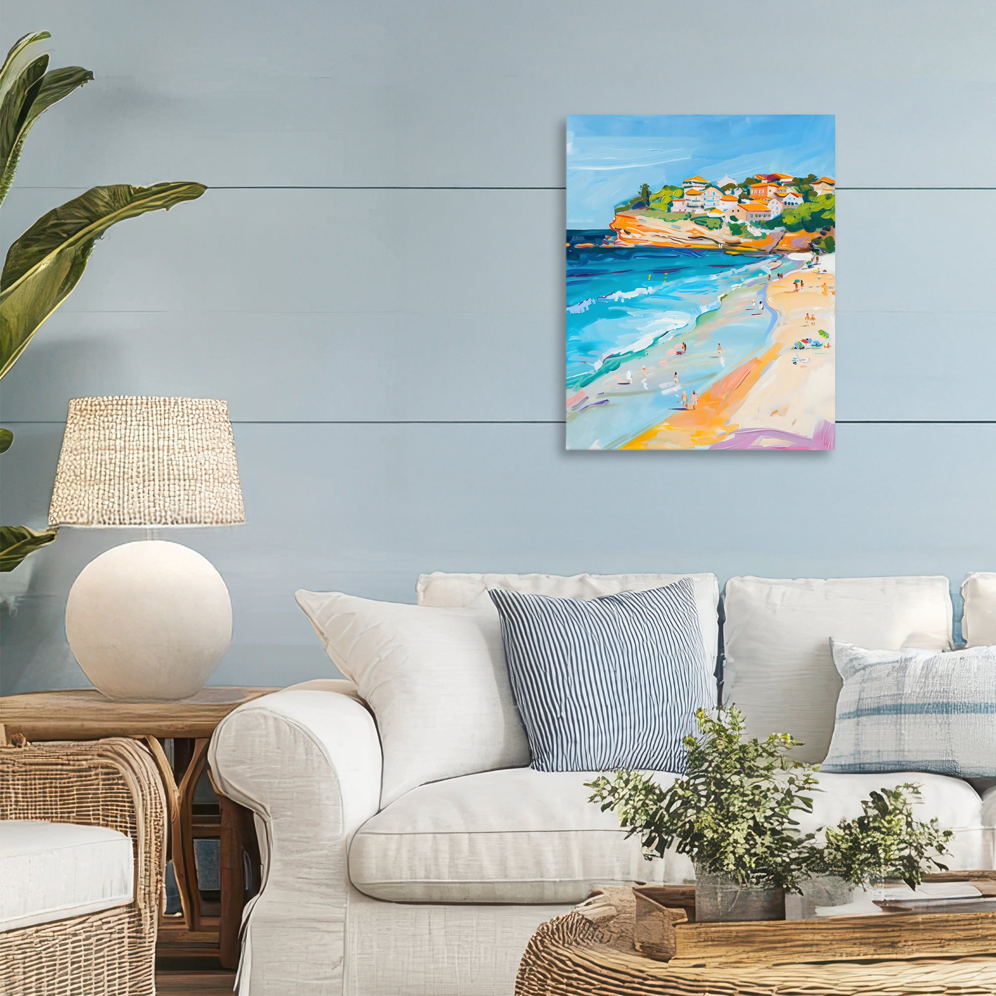 Stupell Industries Bondi Beach Cove Canvas Wall Art, design by The Prints Vibe