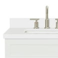 thumbnail image 4 of Ariel Hamlet 31 In. Rectangle Sink Vanity With White Quartz Countertop In White, 4 of 10