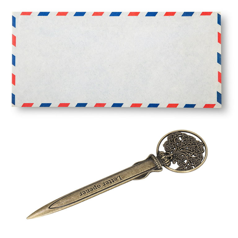Metal Letter Opener Retro Heavy Duty Hand Envelope Opener - Temu