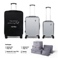 thumbnail image 4 of Juego de 3 Maletas de Viaje Rigidas Rumbo Gris 20 24 28 Pulgadas con 6 Bolsas de Viaje, 4 of 9