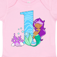 thumbnail image 4 of Inktastic First Birthday Mermaid Girls Baby Bodysuit, 4 of 5
