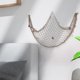 thumbnail image 1 of Fishnet Wall Decor White Decorative Fishnet Belt Seashells, Nautical Fishnet Decoration, Mediterranean Style Fishnet Decoration For Beach Pirate Theme, 1 of 4