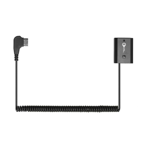 Green Extreme D-Tap to Sony NP-FZ100 Dummy Battery Power Cable