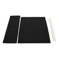 thumbnail image 1 of Fundas para sillas informales, protector de taburete de repuesto para silla, muebles lavables a máquina Negro Zulema funda para sillas, 1 of 8