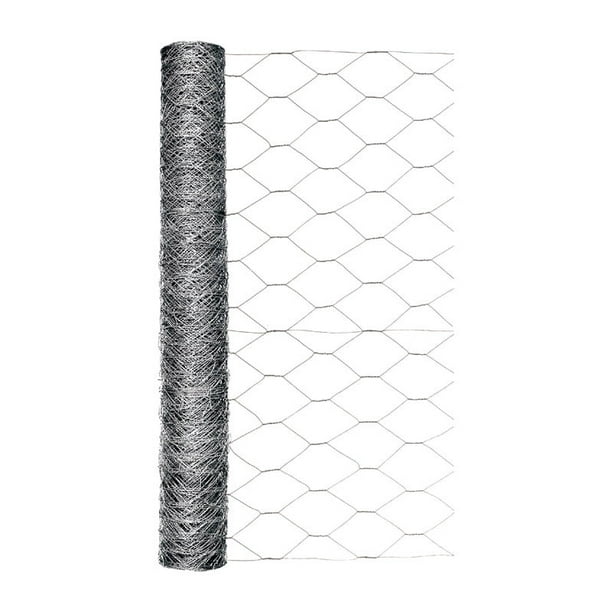 Esgrima para jardín, artesanía, acero galvanizado, 24 cm de alto x 15 m de largo