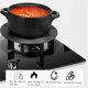 thumbnail image 5 of Toystoory Placa de conducción de calor de aluminio, difusor de calor, placa de descongelación, cocina, carne rápida, bandeja de descongelación, Utensilios de cocina negro 28 cm * 4 mm Toystoory HA006606-02, 5 of 6
