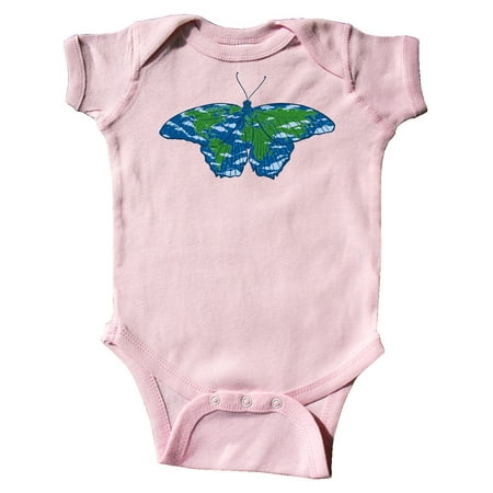 

Inktastic Beautiful Earth Butterfly Gift Baby Boy or Baby Girl Bodysuit