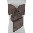 thumbnail image 4 of LA Linen Bridal Satin Chair Bow Sashes (Set of 10), 4 of 7