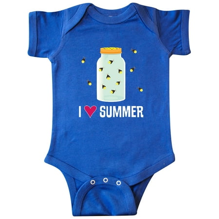

Inktastic I Love Summer Cute Fireflies Gift Baby Boy or Baby Girl Bodysuit