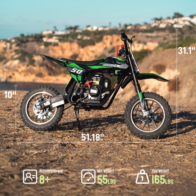 Hoverheart Gas Dirt Bike DB4S004 50cc 4-Stroke Gas Powered Mini