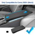 thumbnail image 2 of Funda de consola central Coleya 2025 2026 Camry de piel impermeable, 2 of 7