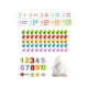 thumbnail image 4 of Juguetes de madera para contar, aprendizaje temprano para niños, herramientas de enseñanza de matemáticas con 55 clavijas, juguete educativo para la e, 4 of 9