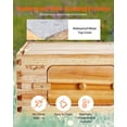 thumbnail image 4 of Kit de inicio Bee Hive VEVOR de 10 marcos con 1 caja profunda y 1 caja mediana, 4 of 9