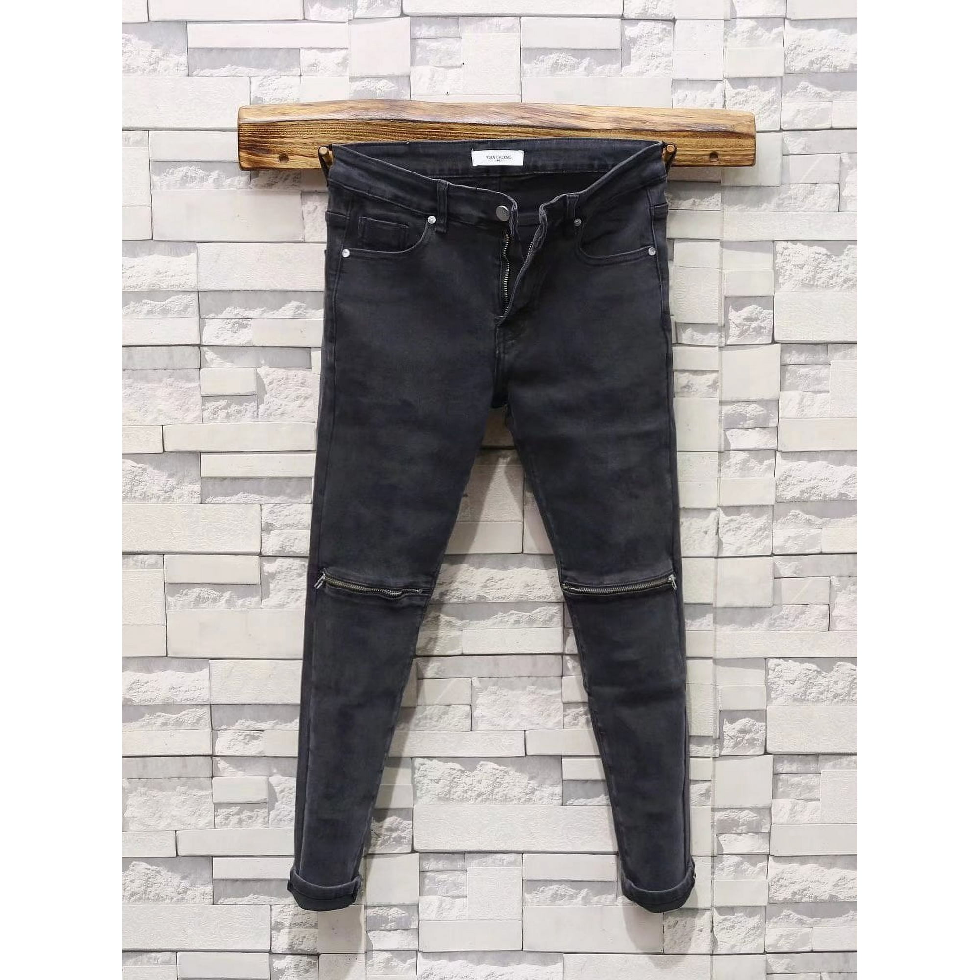 Black designer jeans best sale