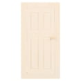 thumbnail image 1 of Miangastore Miniature 1:12 Scale Dollhouse Door Beige 1Set 7X3.1X0.2In, 1 of 9