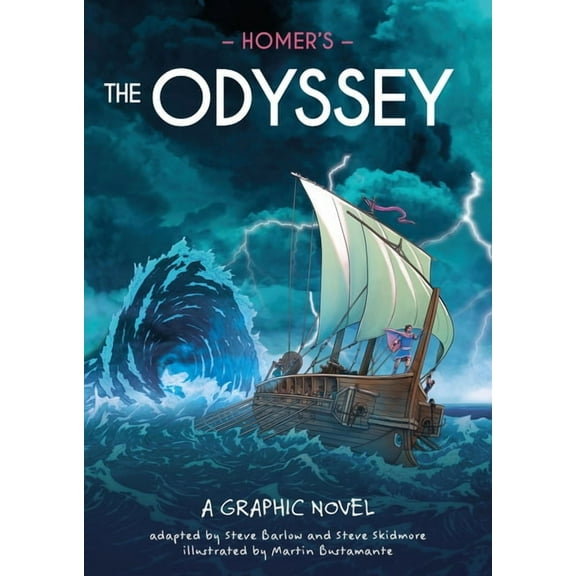 Classics in Graphics: Homer's the Odyssey: A Graphic Novel, (Hardcover)