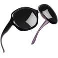 thumbnail image 1 of Gafas de sol Joopin Jackie Butterfly Polarized Black Purple, 1 of 6