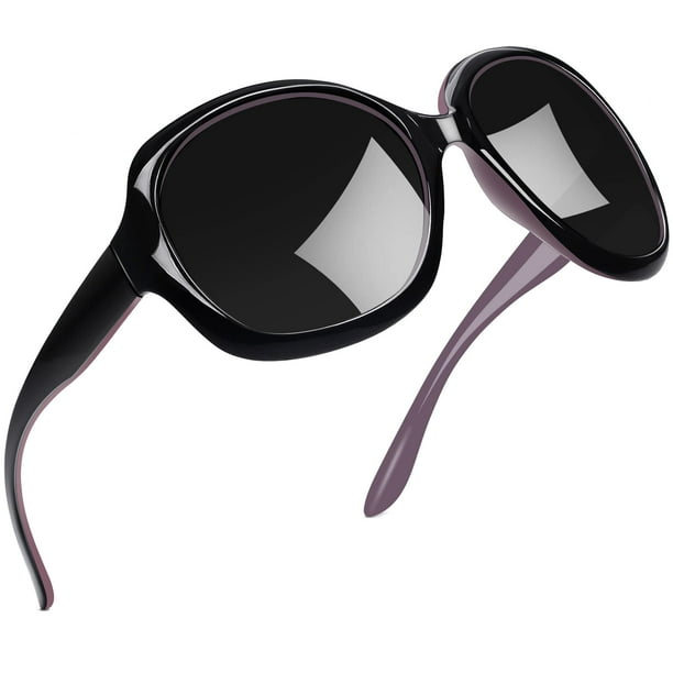 Gafas de sol Joopin Jackie Butterfly Polarized Black Purple