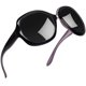 thumbnail image 1 of Gafas de sol Joopin Jackie Butterfly Polarized Black Purple, 1 of 6