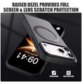 thumbnail image 2 of Magnetic for Apple iPhone 15 Case with Ring Stand, Fits MagSafe Ring, Military-Grade Drop Protection, Build in Kickstand,Slim Matte Finish Shockproof Phone Cover for iPhone 15 6.1'', 2 of 7